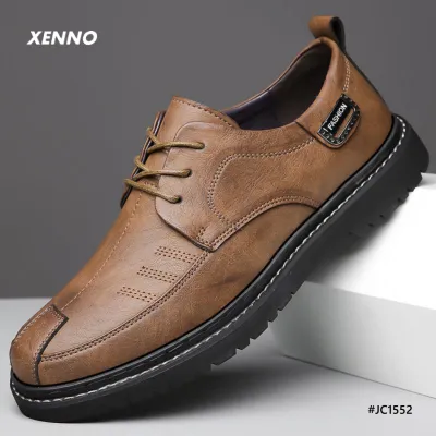 Premium Leather Business Men’s Retro Loafers Shoes 